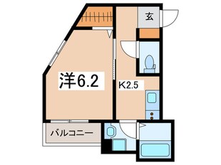 MELDIA原当麻の物件間取画像